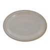 Tableware East Oval Plate, Dot Oval Plate, 9.4 inches (24