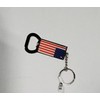 12Pack USA Flag Metal Bottle Opener Key Chain Key &