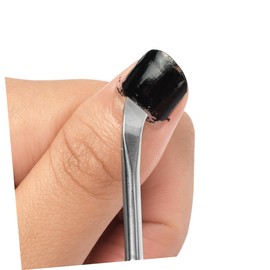 Ipetboom Stainless Steel Double-ended Nail Cuticle Pusher for Manicure Cuticle Trimmer Exfoliating Scrub Stick