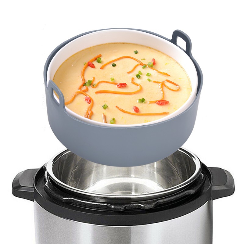 Multifunction Silicone Steam Basket Rack Accessory for Pressure Cooker Steamer