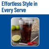 Carlisle FoodService Products Stackable Tumbler with Pebbled Exterior for Restaurants,