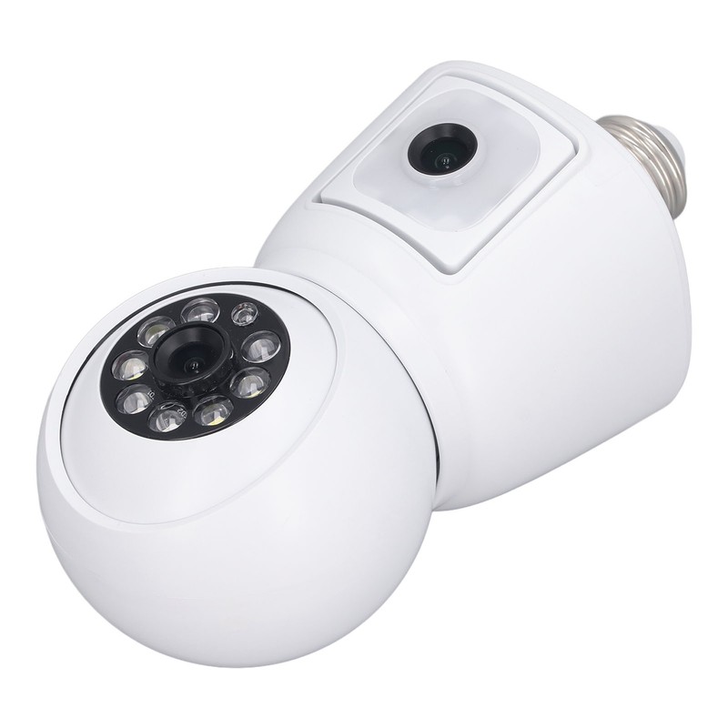 Dual Lens Security Camera 360 Degree Panoramic WiFi Indoor Surveillance