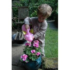 Esschert Design Watering Can - Pink Flying Pig (TG87)