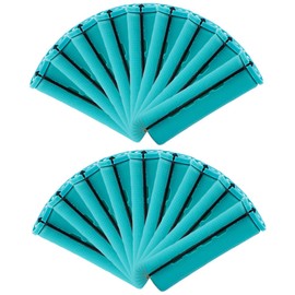 FOMIYES 18pcs Flexible Hair Rollers for Home Salon Styling Curlers for Curls Voluminous Waves Easy to Use Suitable for All Hair Types