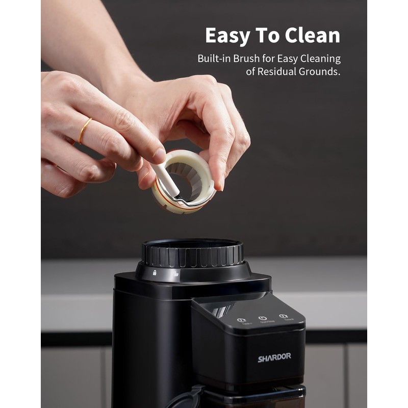 SHARDOR Professional Conical Burr Coffee Grinder, Coffee Bean Grinder with