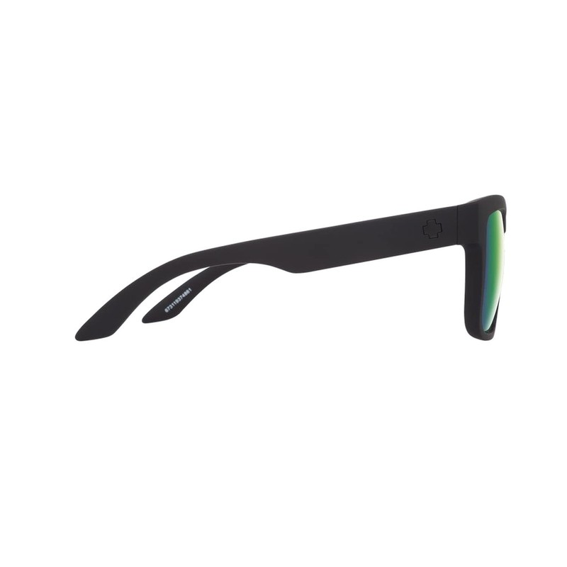 Spy Discord Matte Black Happy Bronze Polar With Green Sunglasses