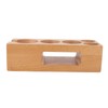 Wood Coffee Filter Tamper Holder Wooden Coffee Tamper Mat Stand
