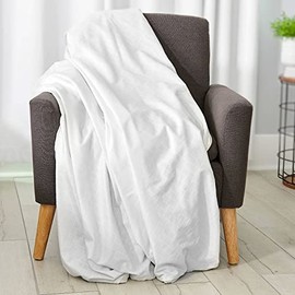 Fall Classic Removable Washable Cover for Tranquility Weighted Blanket 48x72 inches (Ivory)