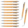 RUCUDIM Ballpoint Pen 12 Pieces Ballpoint Pen High Quality Ergonomic