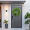 26” Boxwood Wreaths for Front Door Summer Wreaths for Front