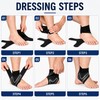 Adjustable Ankle Support Brace for Sports – Breathable Compression Wrap