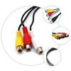 CIYODO 2 Pack to 3rca Av Cable Universal Connector for
