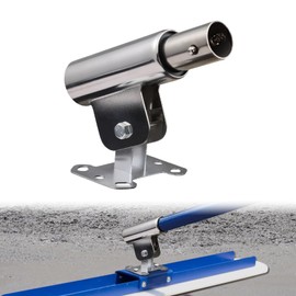 Bull Float Concrete Tools,Adjustable Angle Concrete Float,Lightweight At 2 Pounds Concrete Bull Float For Fresno Trowel,Any 2 Hole Or 4 Hole Float
