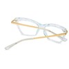 oriopxic Spring Hinge Nearsighted Glasses Womens -1.50 Cat Eye Myopia
