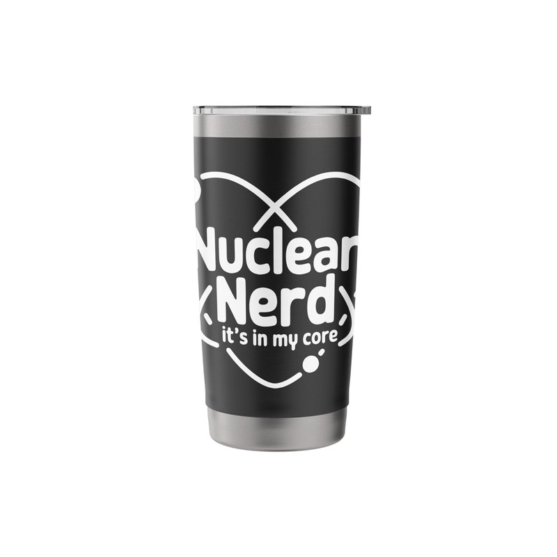 Nuclear Physics Nerd Atomic Core Science Enthusiast Stainless Steel Insulated