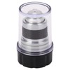 100X Microscope Objective Lens, RMS Size, Brass and Aluminum Alloy