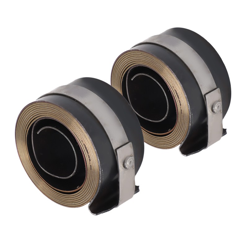 2Pcs Drill Press Return Spring Metal Recoil Feed Quill Coil