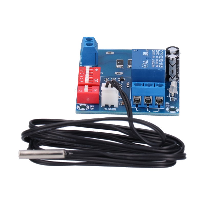 Temperature Control Switch Module Adjustable Dial Code Heating Cooling Thermostat