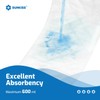 SUNKISS Trustplus Booster Pads 15" x 4", Extra Absorbency for