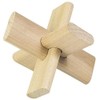 Childrens Wooden Mind Game 3 Piece 90 x 90mm Puzzle