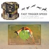 WOSPORTS Mini Trail Camera,24MP 1080P HD Game Hunting Camera Motion