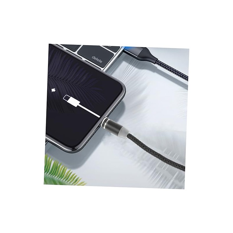 2piezas Carga Automática Cable Tipo c Para Teléfonos Resistente Al