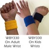 Couver jsar jóvenes niños rizo de algodón muñequeras/pulseras para uso