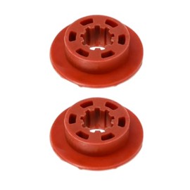 WR02X12008 Refrigerator Evaporator Fan Motor Grommet Replacement for GE AP3795810, 1091586, PS963756, WR02X10519 2PCS