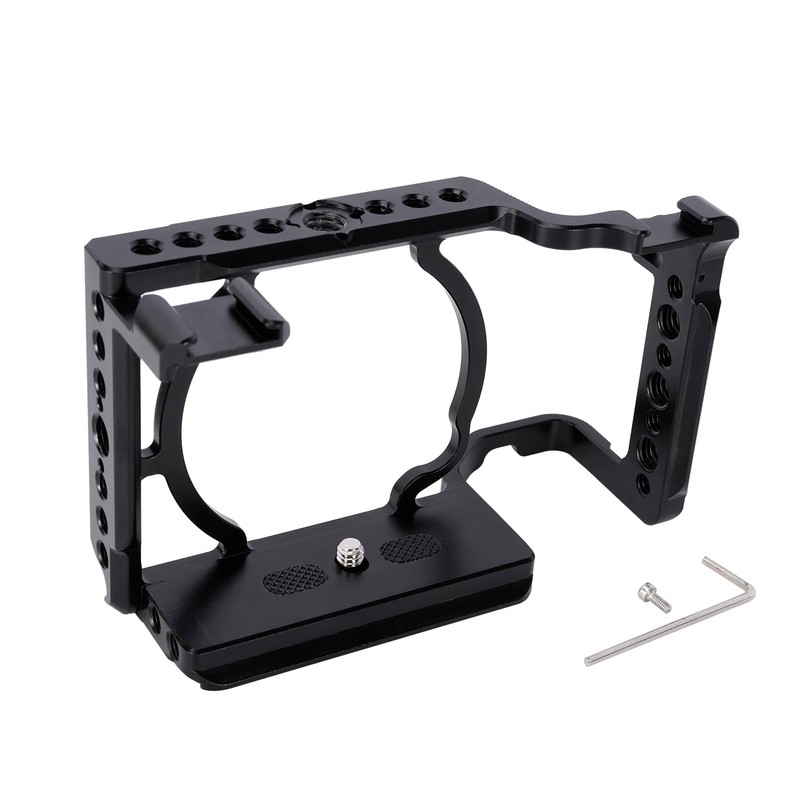 NICEYRIG Cage for Sony Alpha A6700 Mirrorless Camera, with QD