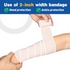 AZEN Premium 4 Pack Elastic Bandage Wrap (2x2", 2x3"), Compression