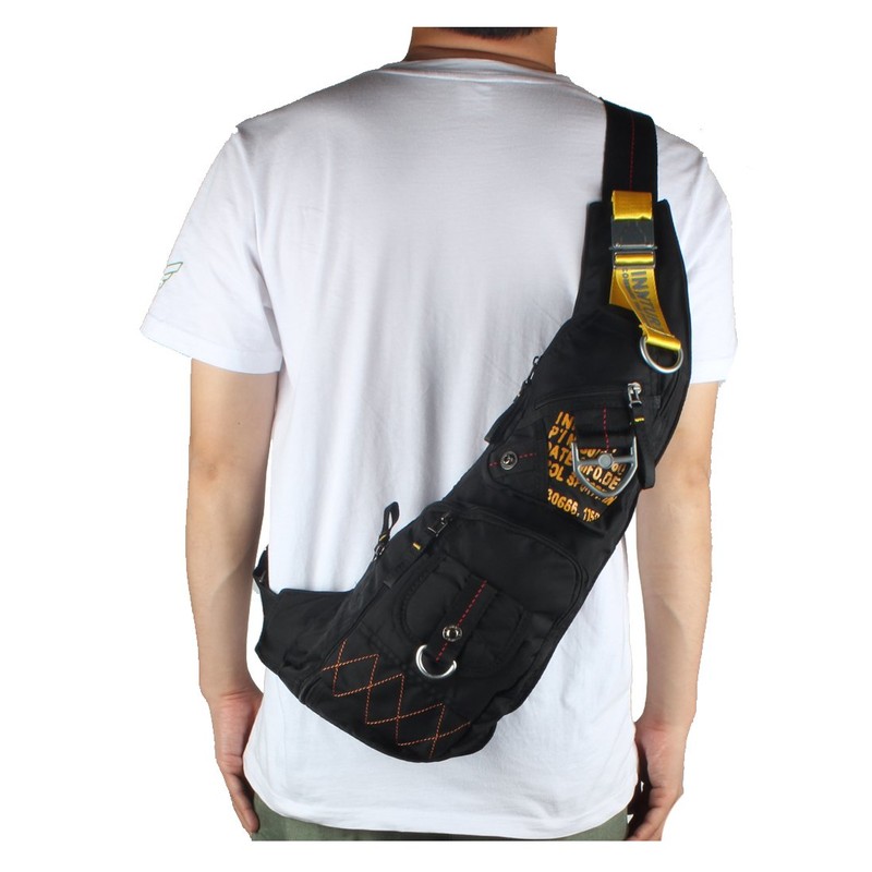 Innturt Nylon Body Bag Backpack, black