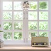 Artificial Flower Wreath White Dogwood Hanging Wreath Welcome Wreath DIY