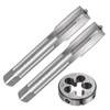sourcing map 3pcs Tap and Die Set, Metric M14 x