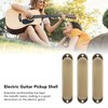 3Pcs Electric Guitar Single Coil Pickup Cover Copper Instrument Accessory