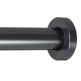 Ivilon Shower Tension Curtain Rod - Adjustable Spring Tension Rod for Shower Curtains, Bathroom, or Windows, Easy to Install, No Drilling Required, Rustproof, Adjustable 54 to 90 Inch. Satin Nickel