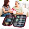 Haosie 26pcs Circular Knitting Needles, Aluminum Knitting Needles Set, Interchangeable
