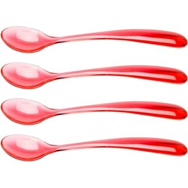 Zak!Designs Plastic Spoon, Clear, 150 mm x 27 mm x 17 mm