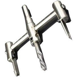 40-120mm Adjustable Circle Hole Cutter Hole Saw Drill Bit Round Cutting Wood Cutter for Woodworking