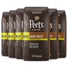 Peet's Coffee, Dark Roast Ground Coffee - Decaf House Blend