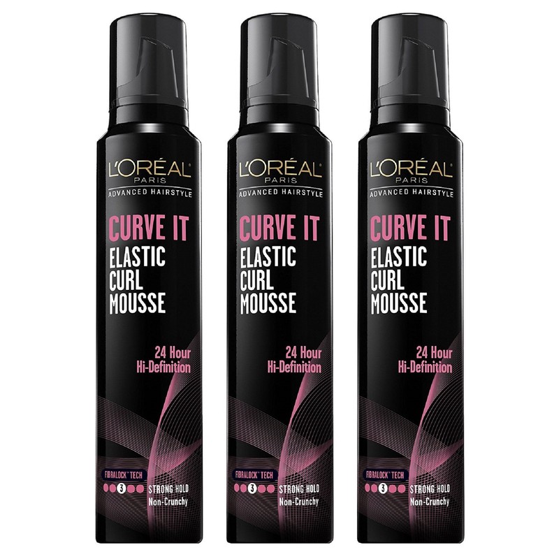 L’Oreal Paris Advances Hair Style Curve It Curl Mousse 8.3z