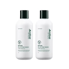TS 액티브 올인원 바디워시 300g 2개 TS Active All in One Body Wash 300g 2 Pieces