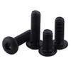 Pack of 50 M3 Hexagon Socket Screws Set, Black Hex