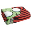 LOGOVISION Invader Zim Beach Towel, 30"x60", Invader Zim Gir Spiral