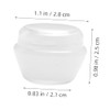 Tarros Crema Forma Hongo Plástico Transparente