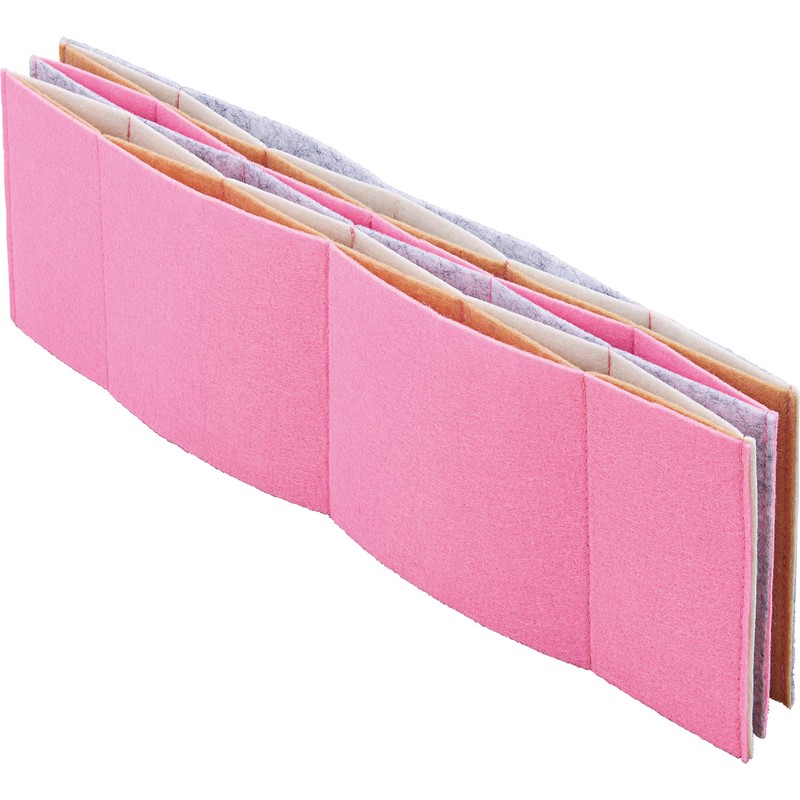 Cogit 90109 Drawer Storage Dividers Pastel Colors 17 Squares Change