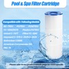 FODACEL C-7477 Pool Filter, Swimming Pool Filter, Compatible with PA75SV,