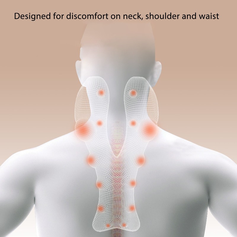 Neck Shoulder Massager Reduce Fatigue Release Pressure Trapezius Trigger Point