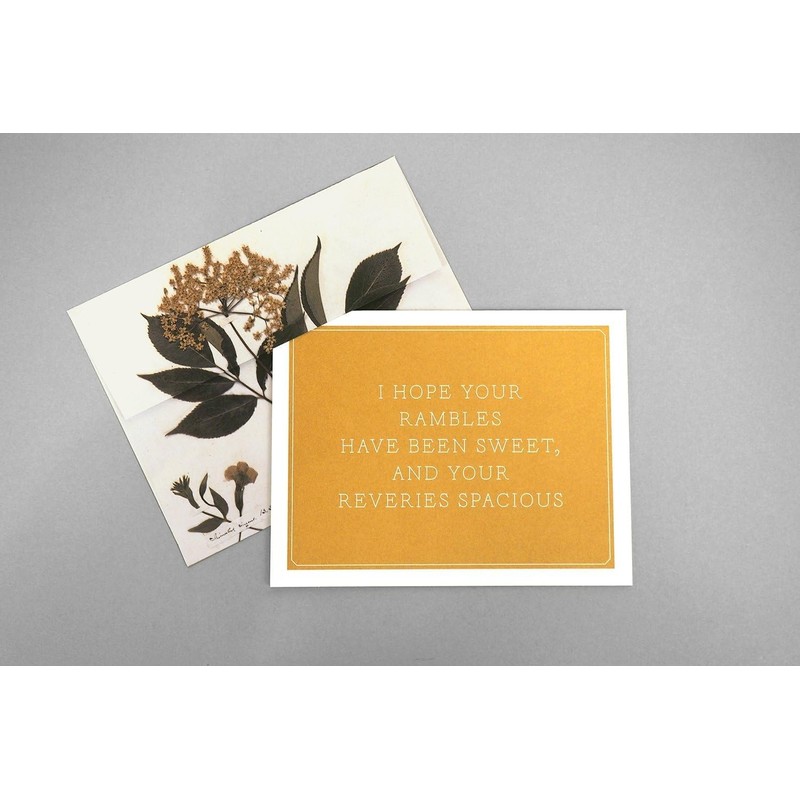 Emily Dickinson Notecards: (cards & envelopes)