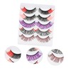OHPHCALL Individual False Eyelashes for Natural Look Curve Synthetic Lashes