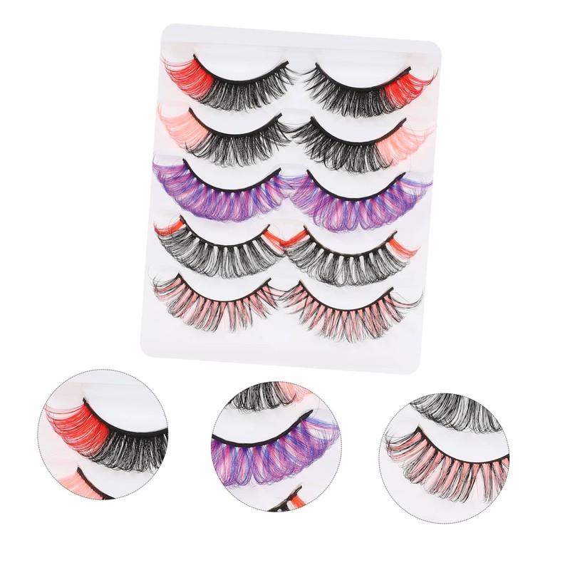 OHPHCALL Individual False Eyelashes for Natural Look Curve Synthetic Lashes